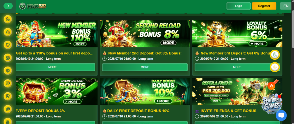 Pak 5d game online